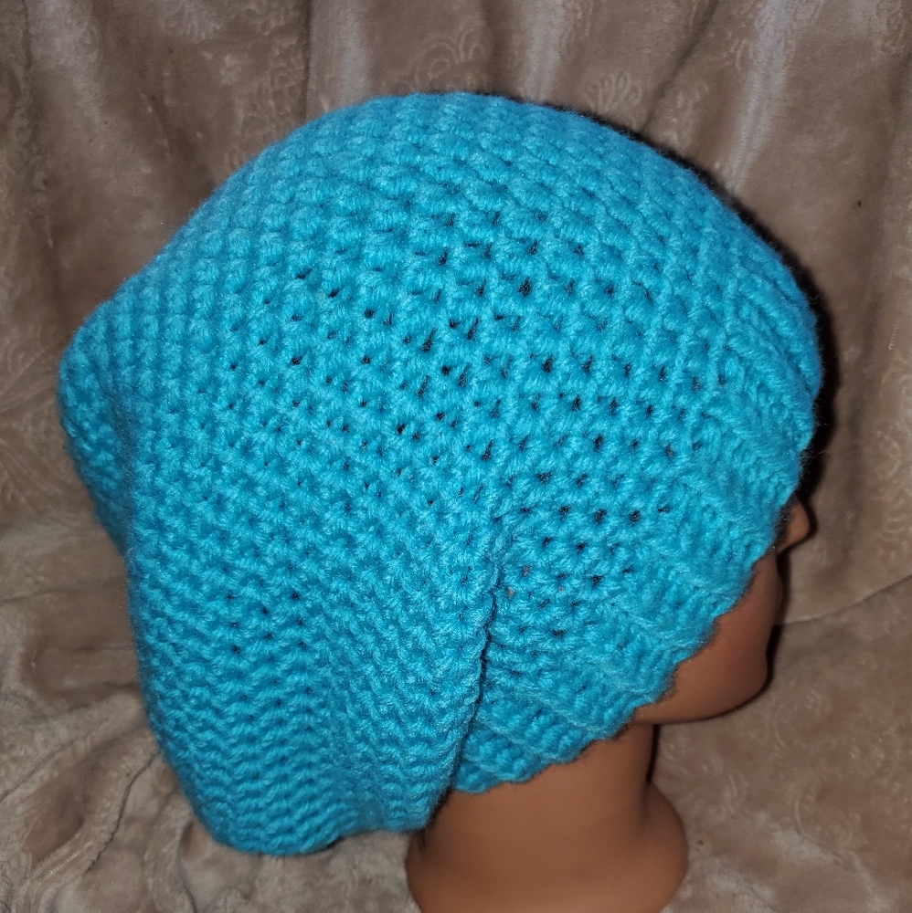 Crocheted adult slouchy